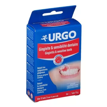 Sensibilidade dentária de gengivite Urgo Gel 15g