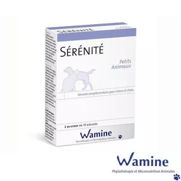 Wamine Serenity 30 tabletas antiestrés para perros y gatos