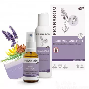 Pranarom Aromapoux Organic Anti-Lice Treatment 2 in 1