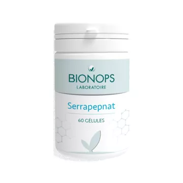 Serrapepnat BIONOPS Anti-inflammatoire naturel 60 gélules
