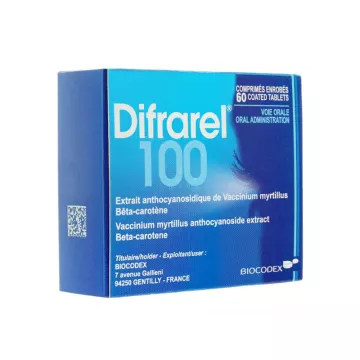 DIFRAREL 100mg visione offuscata 60 compresse