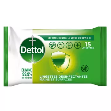 DETTOL Hand and Surface Disinfectant Wipes