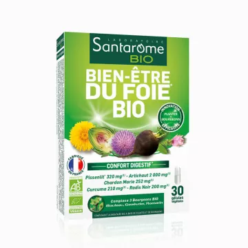 Santarome Organic Liver Wellness 30 Cápsulas 