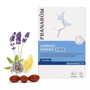 Pranarom Aromanoctis Forte 30 sleep capsules