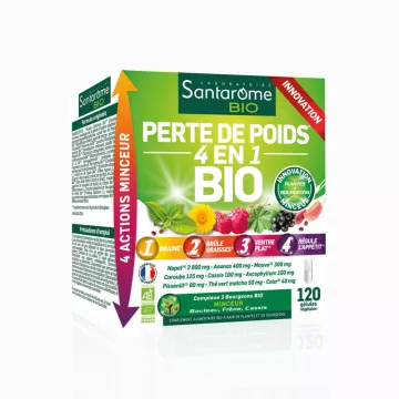 Santarome Bio Weight Loss 4 In 1 120 Capsules