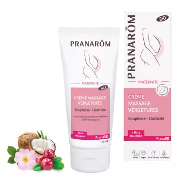 Pranarom Maternity Organic Stretch Mark Massage Cream Pranabb 100ml - массажный крем для беременных
