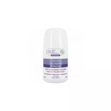 Jonzac Deo Roll-On 24 horas de Alta Tolerância sem perfume