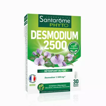 Santarome Desmodium 2500 Detoxifying Liver 30 Capsules