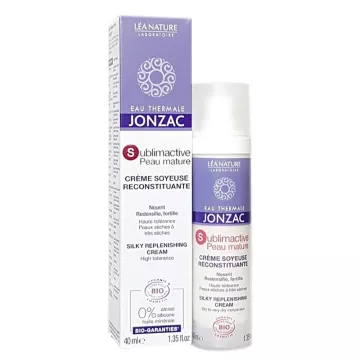 Jonzac Sublimactive Mature Skin Органический шелковистый восстанавливающий крем 40 мл