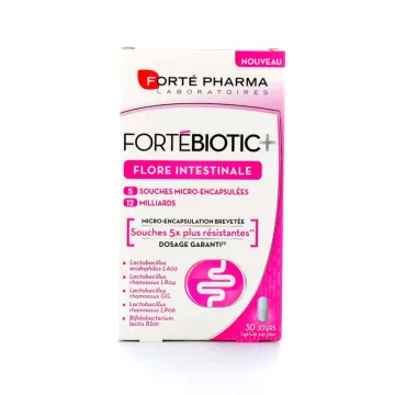 Forté Pharma Fortebiotic + Intestinal Flora 30 Capsules