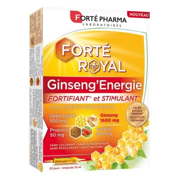 Forté Pharma Ginseng'energie 20 fiale