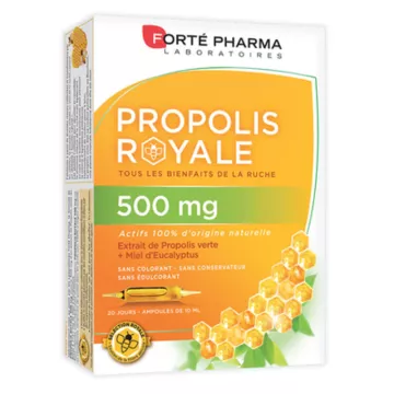 Forté Pharma Propolis 500 20 Ampullen 10ml