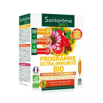 Santarome Bio Ultra Immunitätsprogramm 30 Ampullen mit 10 ml