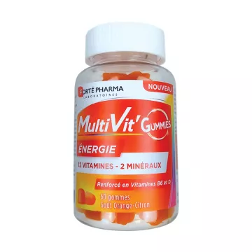 Forté Pharma Multivit'gummies Energia 60 unidades