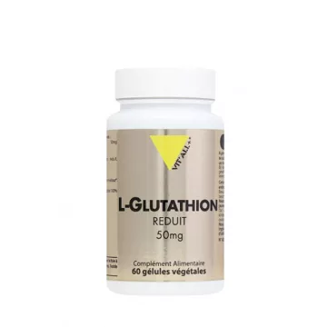 Vitall + LGlutationa Reduzida 50mg 60 cápsulas