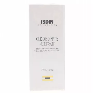 ISDIN Isdinceutics Glicoisdin 15 Efeito moderado de peeling em gel facial 50g