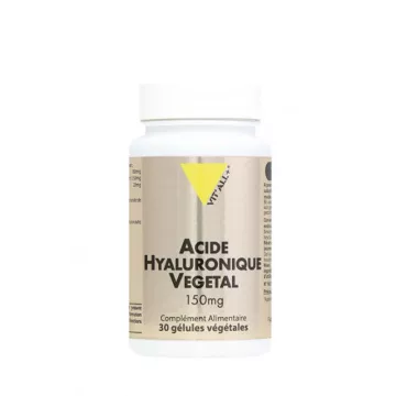 Vitall + ácido hialurônico 150mg vegetal 30 cápsulas vegetais