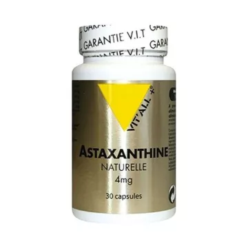 Vitall + Astaxantina natural 4 mg 30 cápsulas