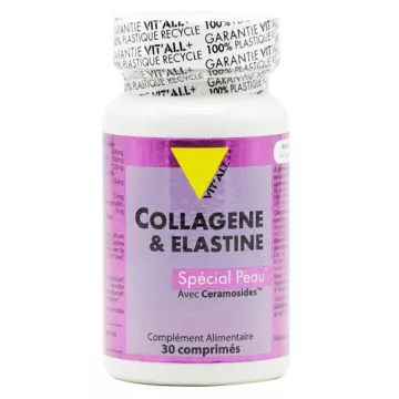 Vitall + Colágeno y Elastina 30 comprimidos