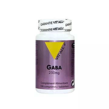 Vitall + Gaba 250mg 100 vegetable capsules