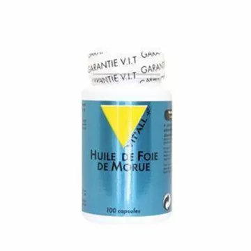 Vitall+ Huile de Foie de Morue 100 capsules