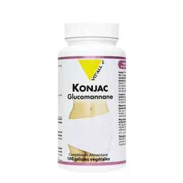 Vitall+ Konjac Bio 570mg 100 vegetarische Kapseln
