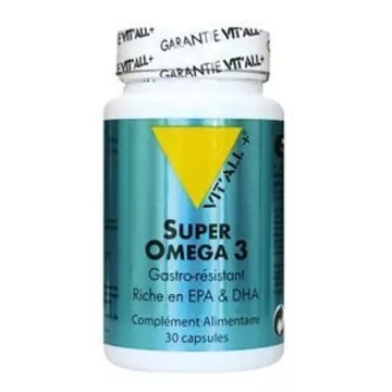 Vitall + Super Omega 3 1000mg cápsulas