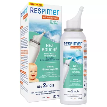 RESPIMER Spray nasal bébé hypertonique 125 ml