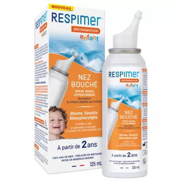 Respimer spray para nariz bloqueado para descongestionamento infantil 125ml