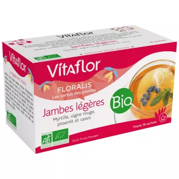 Vitaflor Floralis Bio Kräutertee Leichte Beine 18 Beutel