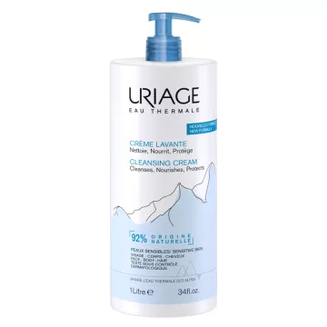 Creme de limpeza Uriage para rosto e corpo