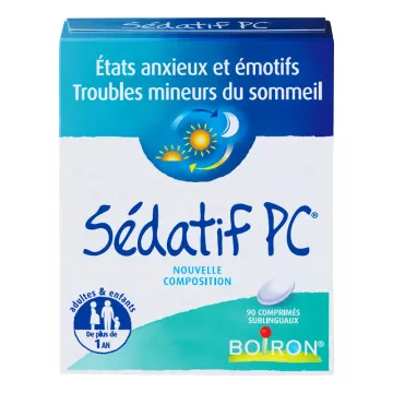 SEDATIF PC BOIRON 90 TABLETAS HOMEOPATÍA