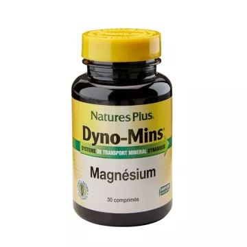 Natures Plus Dyno Mins Magnesium 300 mg 30 Chelattabletten