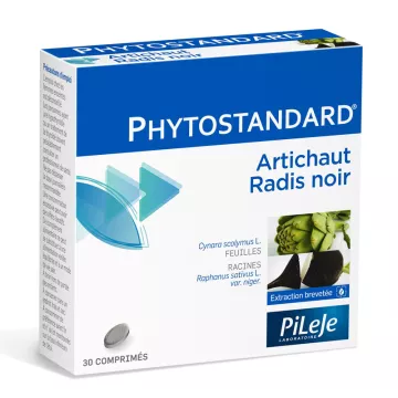 Phytostandard ALCACHOFA NEGRO RÁBANO 30 CPR Pileje