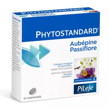 Phytostandard AUBEPINE PASSIFLORE 30 comprimés Pileje