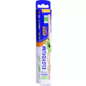 Elgydium spazzolino da denti per bambini eco progettato morbido