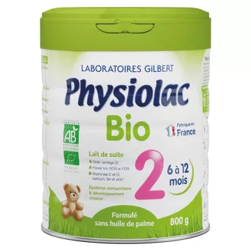 Physiolac Bio 2 Leche en polvo 800g