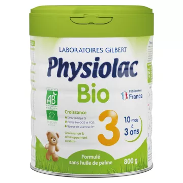 Physiolac Bio 3 Growth Milk powder 800g