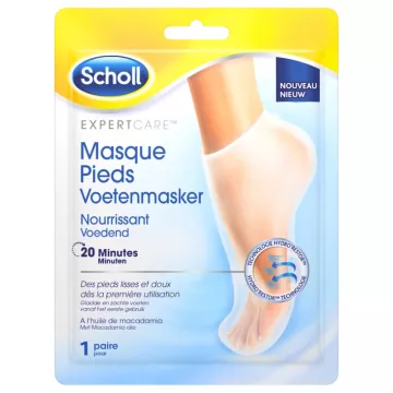 Maschera per piedi idratante Scholl 1 paio