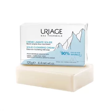 Твердый очищающий крем Uriage 125g