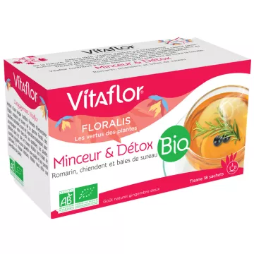 Vitaflor Floralis Organic Detox & Slimming Herbal Tea 18 пакетиков