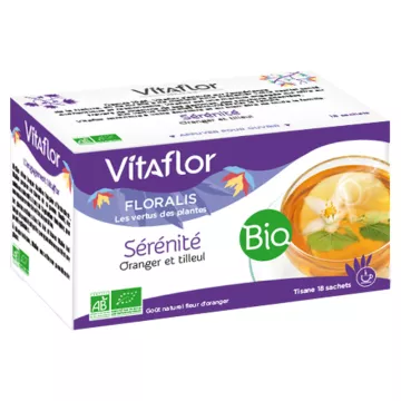 Органический травяной чай Vitaflor Floralis Serenity 18 пакетиков