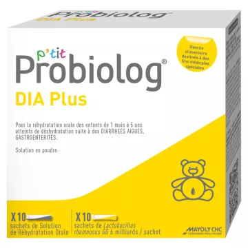 Mayoly P'tit Probiolog Dia Plus 2 x 10 палочек