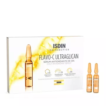 Isdin Flavo C Ultraglican Serum in Ampulle