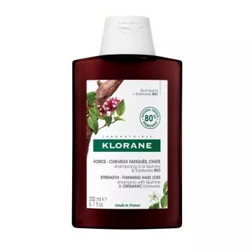 Klorane Shampoing à la Quinine et Edelweiss Bio 200 ml