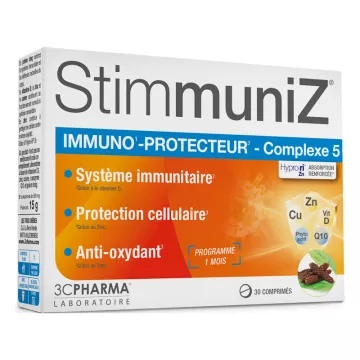 3C PHARMA Stimmuniz Immuno-protecteur 30 comprimés