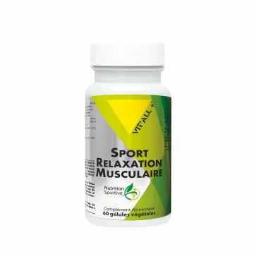 Vitall+ Sport Entspannung Muskelentspannung mit Tensless 60 vegetarische Kapseln