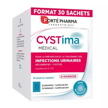 Forte Pharma Cystima Medizinisches Pulver 30 Beutel