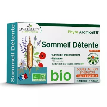 3-Oaks Phyto Aromicell'r Bio Rilassamento del sonno 20 fiale