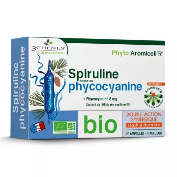 3-Eichen Phyto Aromicell'r Bio Spirulina Phyco 20 Fläschchen